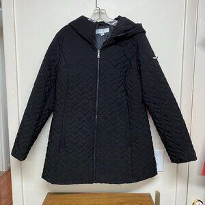 Laundry by Shelli Segal Black Women's Puffer Jacket/Coat XL